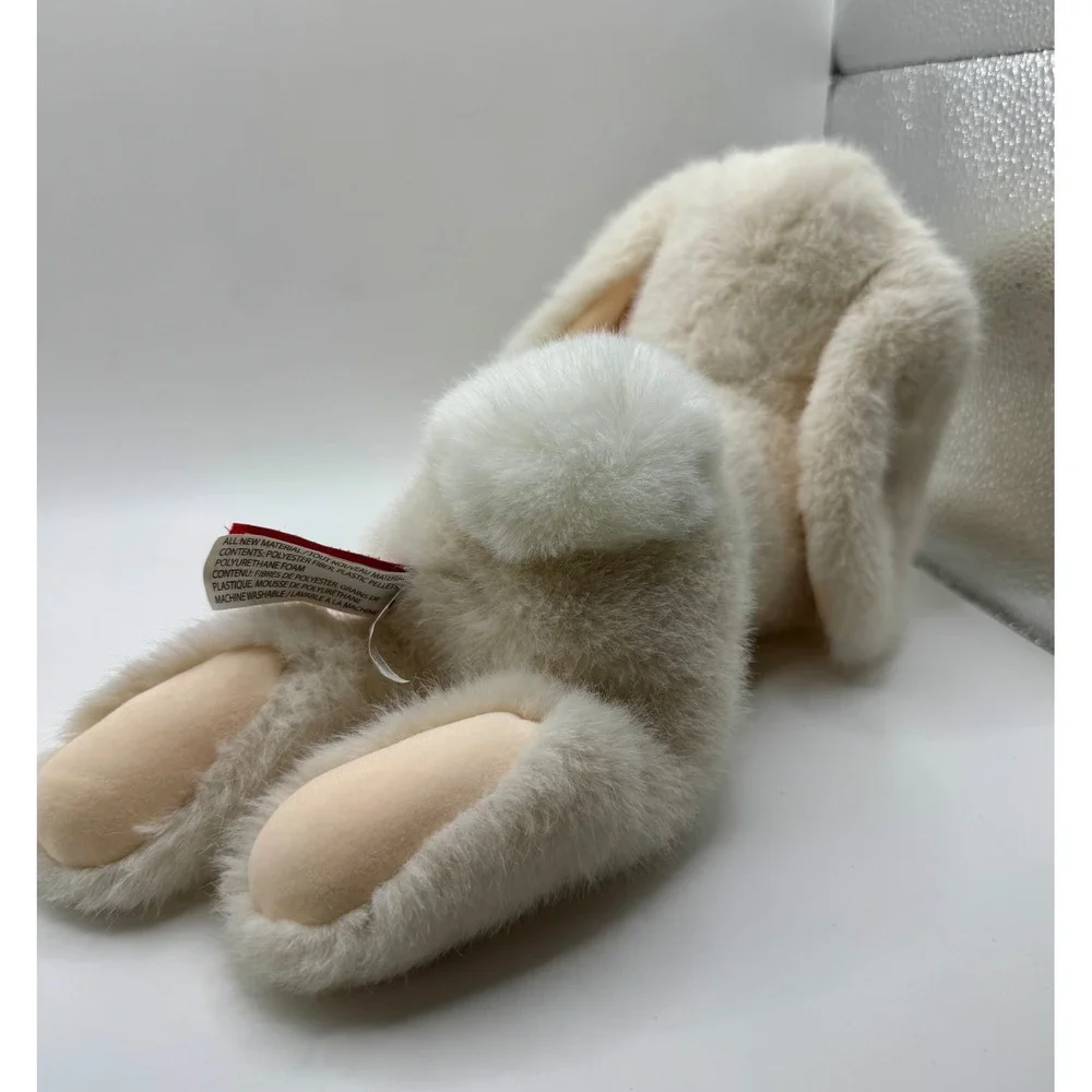 Douglas Plush Clover Cream Bunny Rabbit 12 Inch Floppy Ears Toy Stuffed Animal